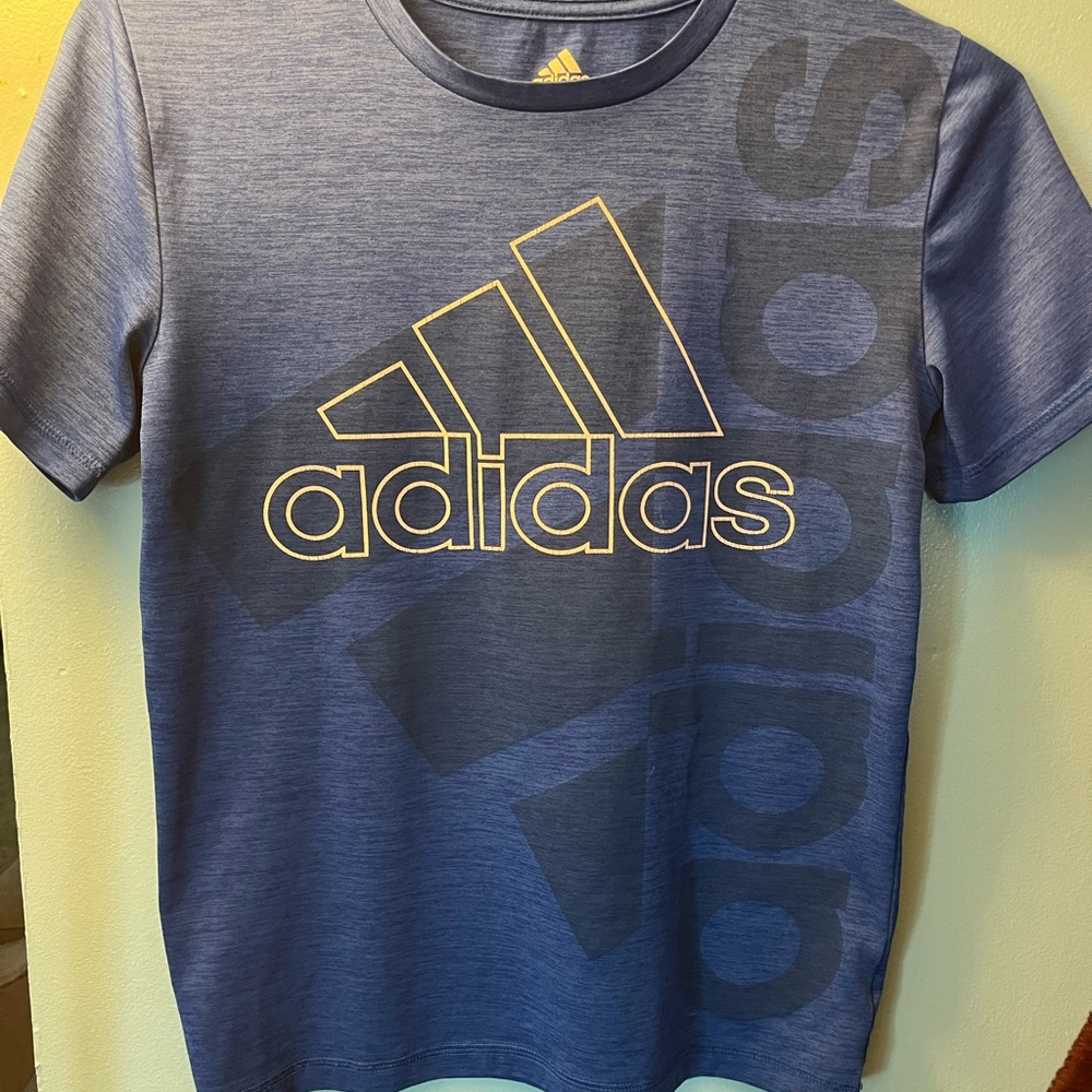 Adidas Kids Navy Graphic Tee